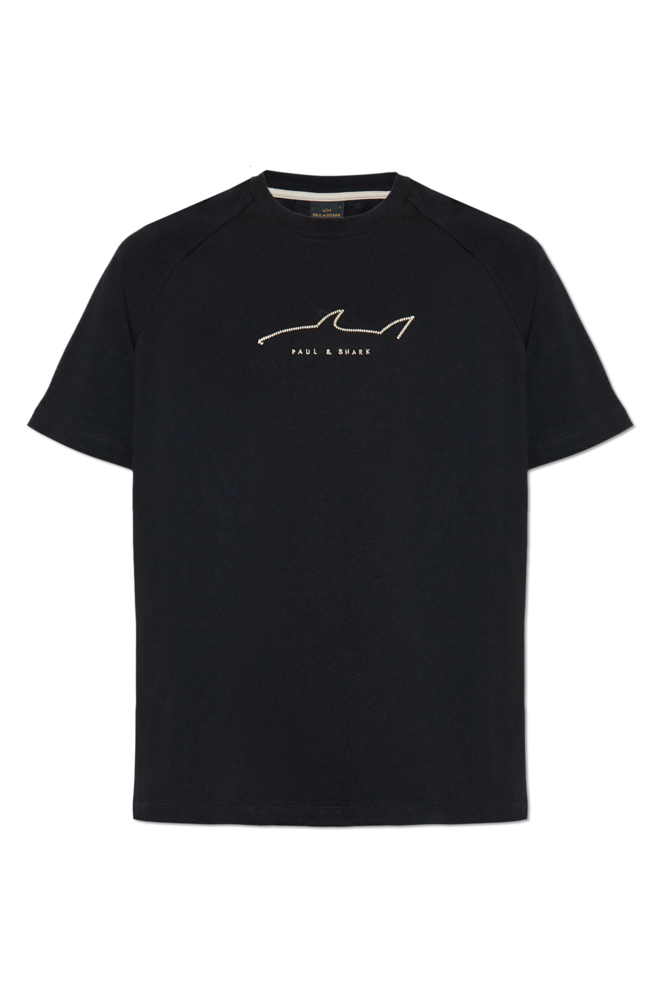Paul And Shark Logo T Shirt Navy | Mainline Menswear Canada